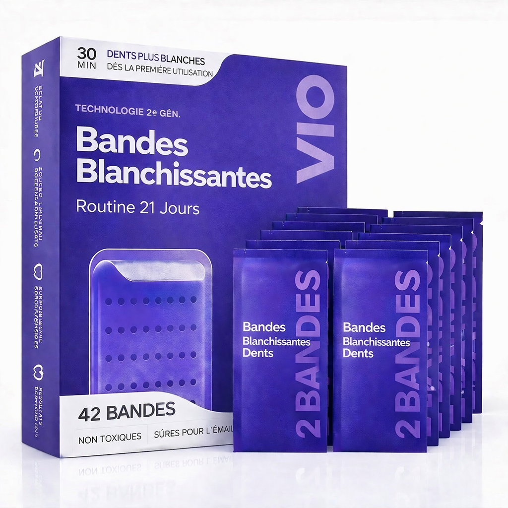 Bandes Blanchissantes - Sourire Éclatant