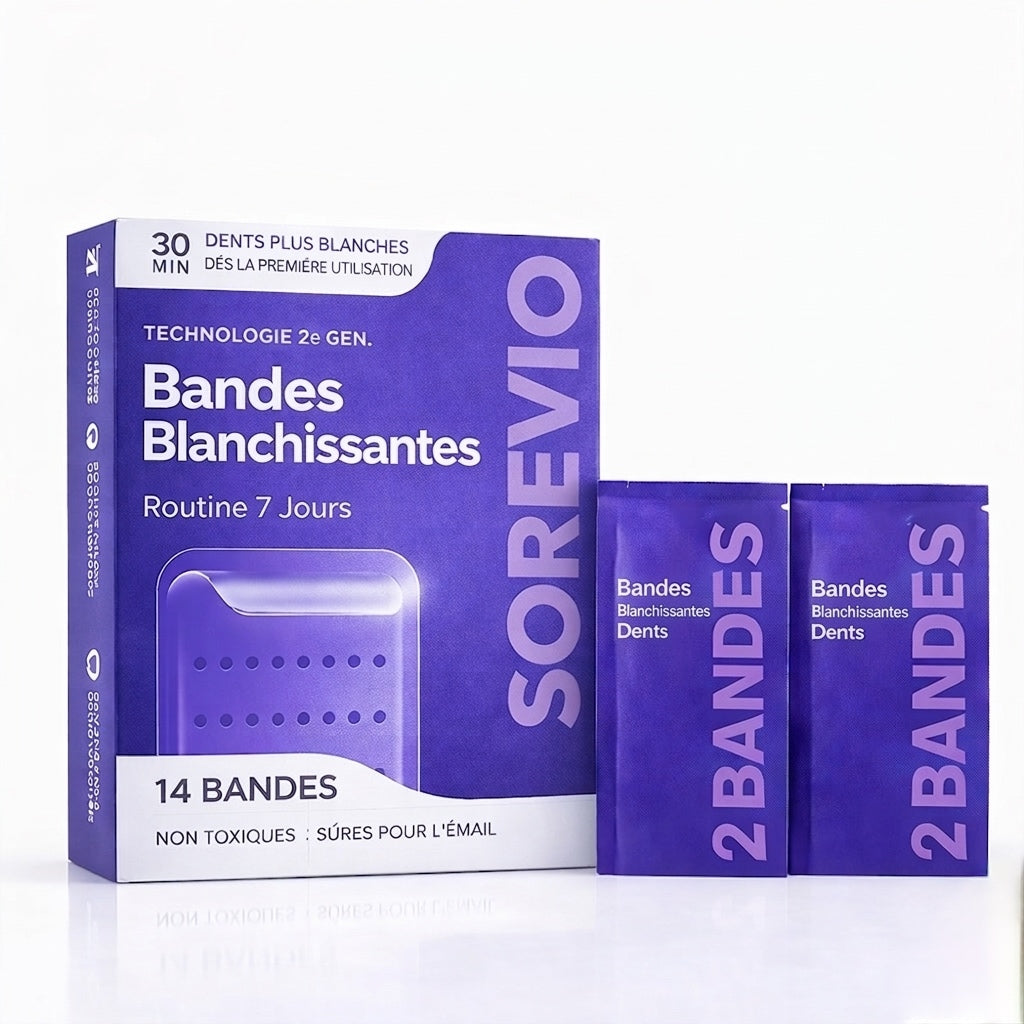 Bandes Blanchissantes - Sourire Éclatant